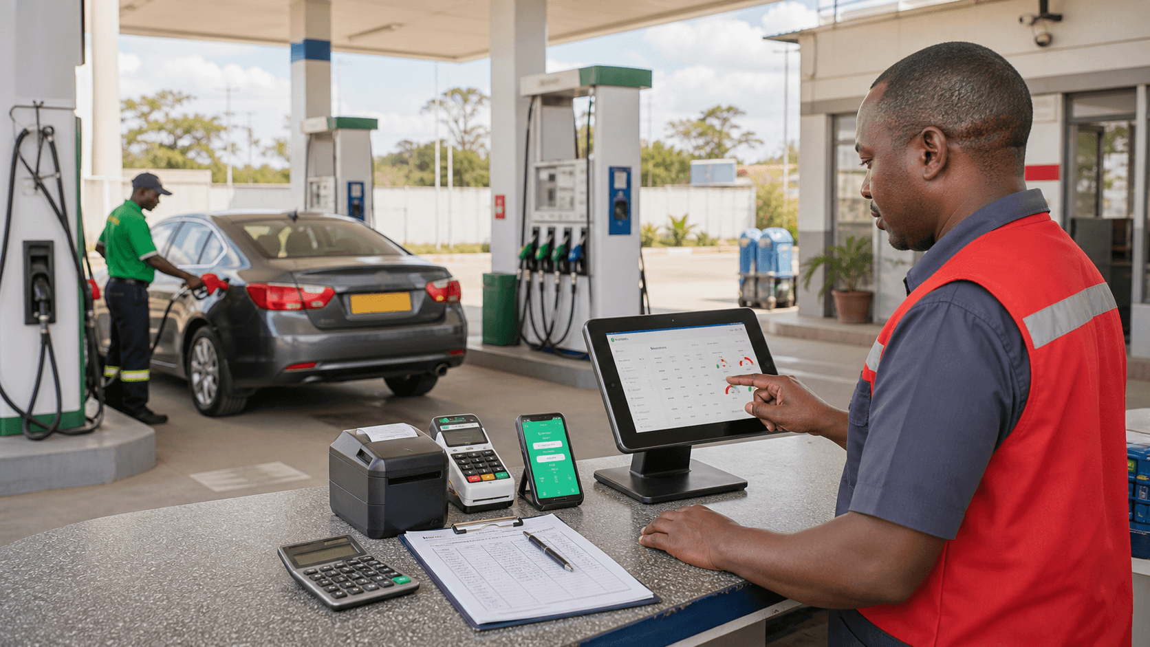 Gas Station POS in Kenya: Fuel Reconciliation, Pump Readings, Shrinkage and the Convenience Store